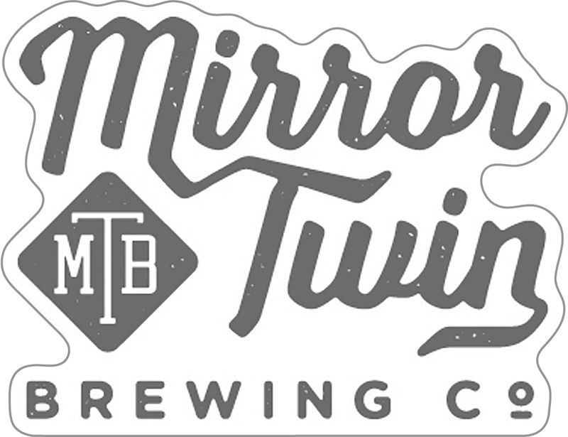 Mirror Twin Brewing Custom Sticker
