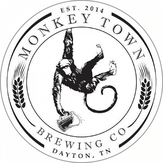 Monkey Town Brewing Company Custom Sticker