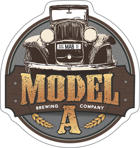 Model A Brewing Company Custom Sticker