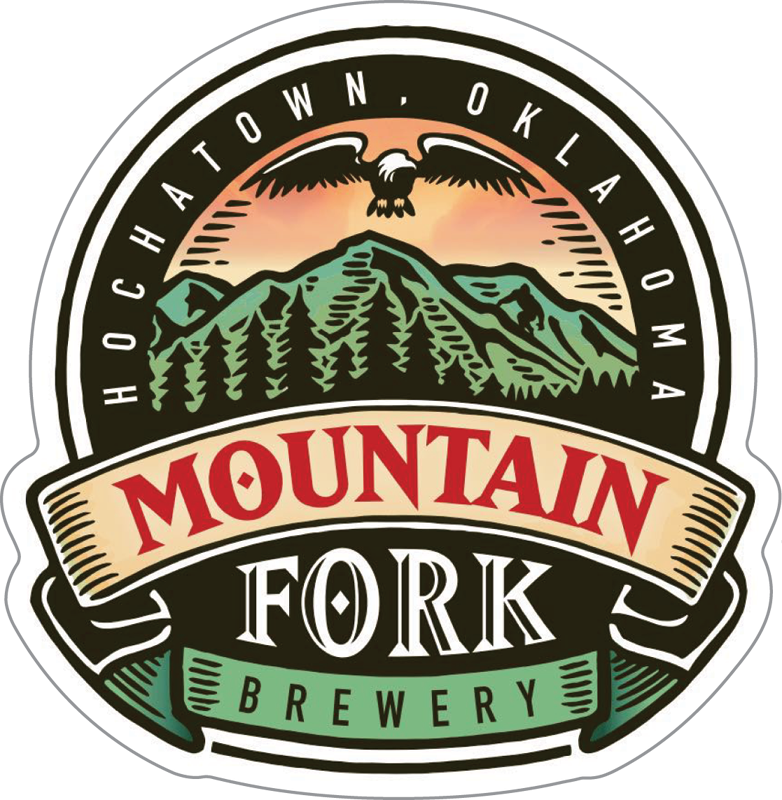 Mountain Fork Brewery Custom Sticker