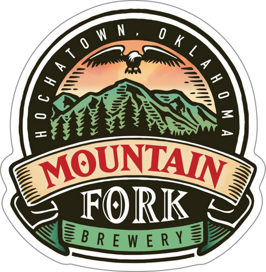 Mountain Fork Brewery Custom Sticker