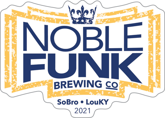 Noble Funk Brewing Company Custom Sticker