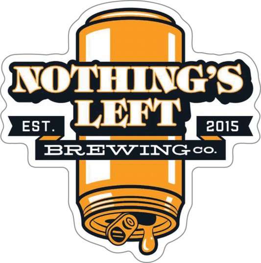 Nothing's Left Brewing Co. Custom Sticker