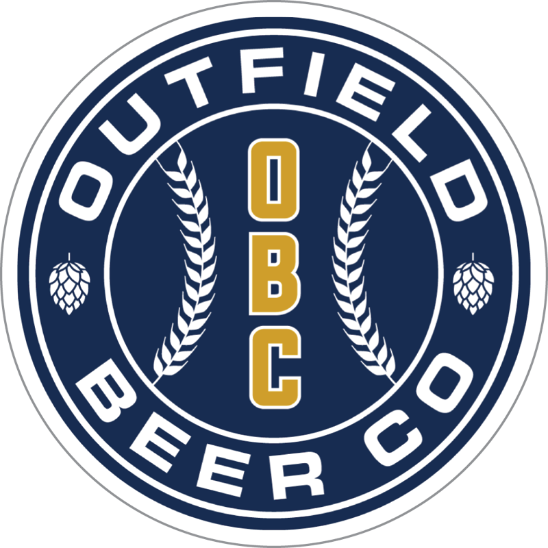 Outfield Beer Company Custom Sticker
