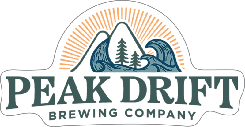 Peak Drift Brewing Custom Sticker