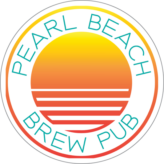 Pearl Beach Brew Pub Custom Sticker