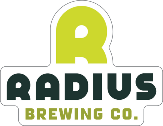 Radius Brewing Company 2 Custom Sticker