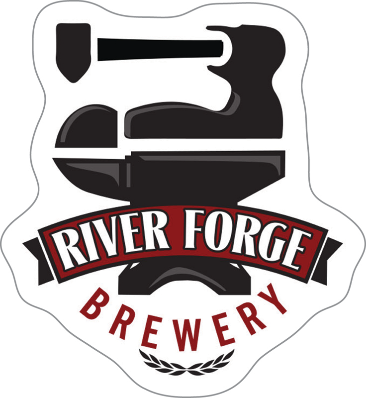 River Forge Brewery Custom Sticker