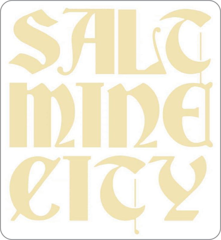 Salt Mine City Custom Sticker