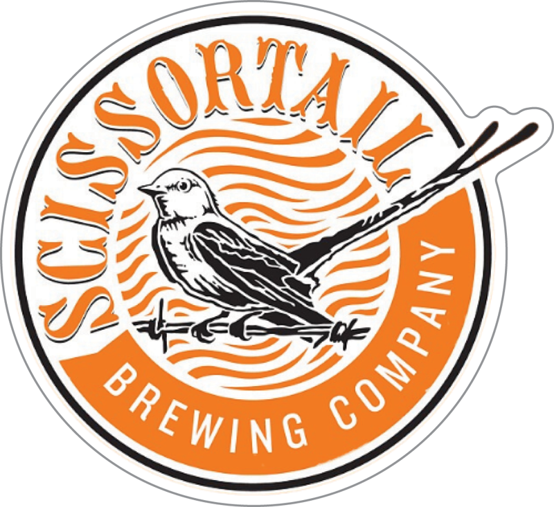 Scissortail Brewing Company Custom Sticker