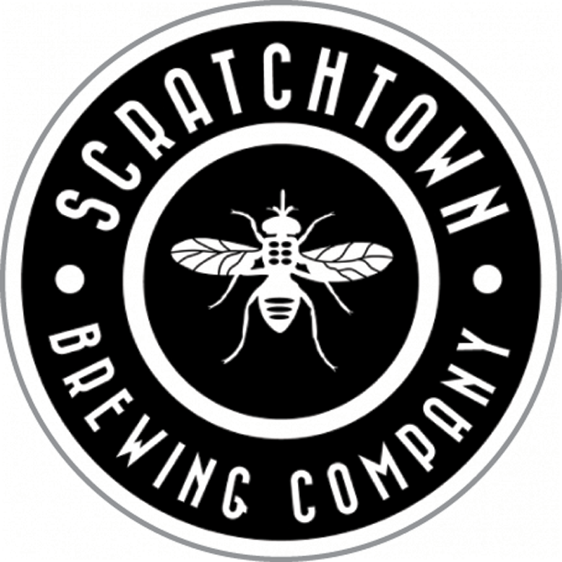 Scratchtown Brewing Company Custom Sticker