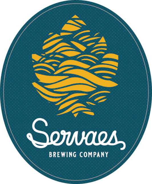 Servaes Brewing Company Custom Sticker