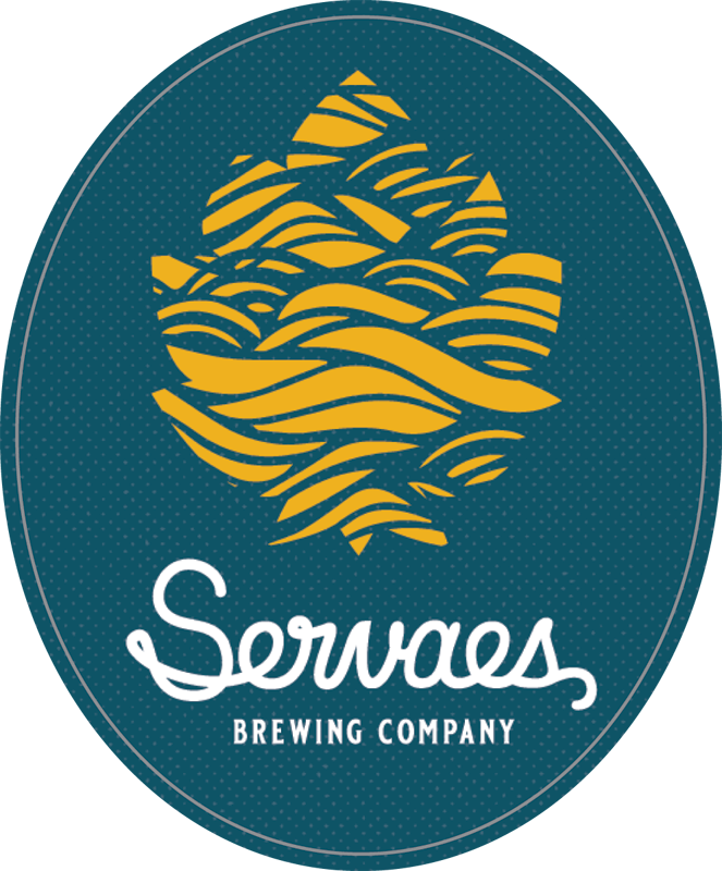 Servaes Brewing Company Custom Sticker