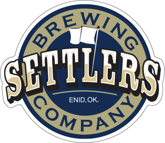 Settlers Brewing Co. Custom Sticker