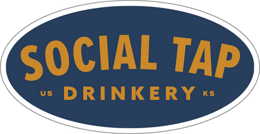 Social Tap Drinkery - Wichita State Custom Sticker