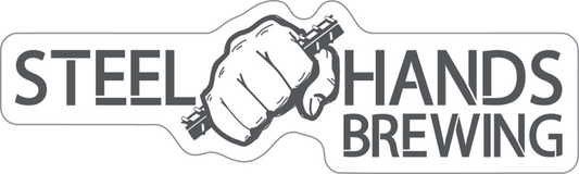 Steel Hands Brewing Custom Sticker