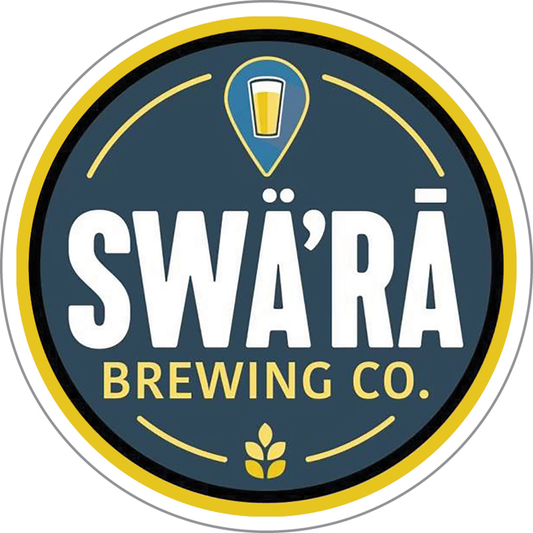 Swäˈrā Brewing Company Custom Sticker