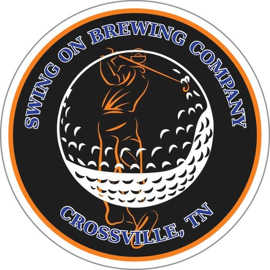 Swing On Brewing Custom Sticker