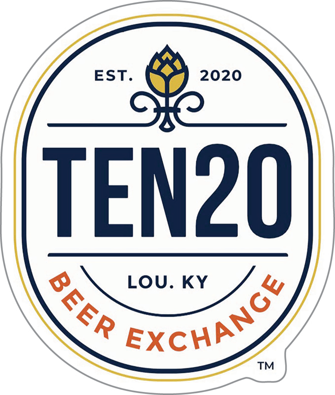 TEN20 Craft Brewery Custom Sticker
