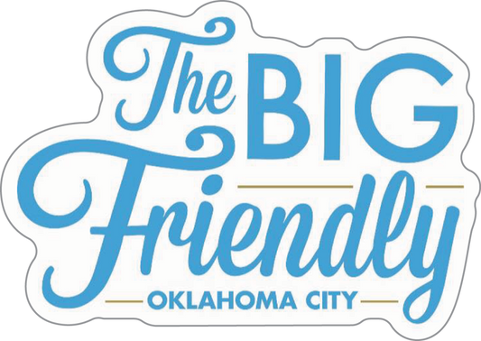 The Big Friendly Custom Sticker