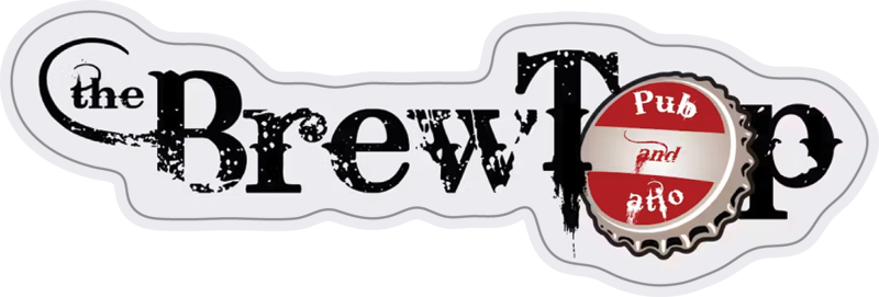 The Brew Top Pub and Patio Custom Sticker