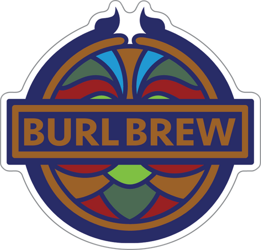 Burl Brew Custom Sticker