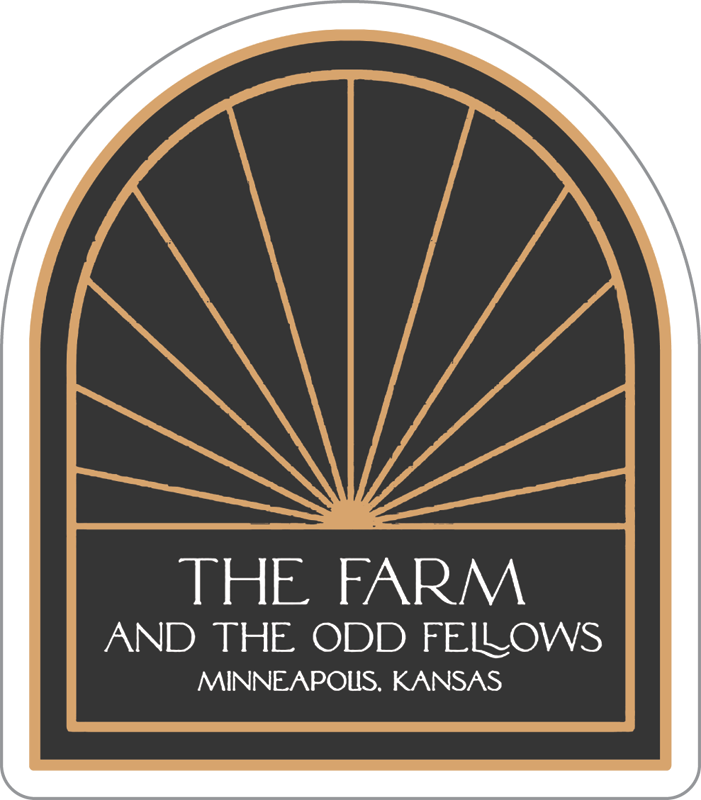 The Farm & The Odd Fellows, LLC Custom Sticker