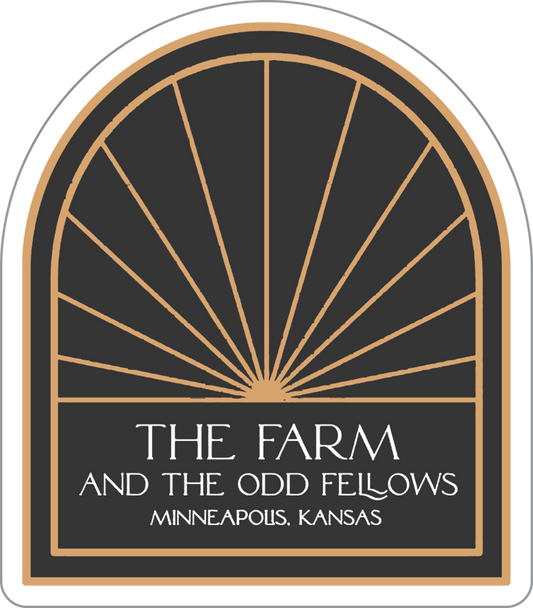 The Farm & The Odd Fellows, LLC Custom Sticker