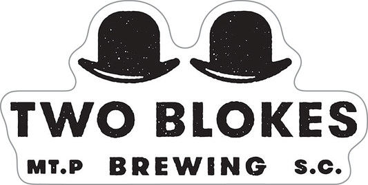 Two Blokes Brewing Custom Sticker