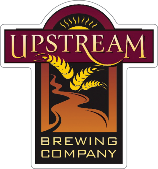 Upstream Brewing Company Custom Sticker