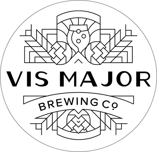 Vis Major Brewing Company Custom Sticker