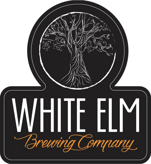 White Elm Brewing Company Custom Sticker