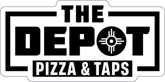 The Depot Pizza & Taps Custom Sticker