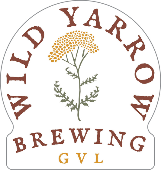 Wild Yarrow Brewing Custom Sticker