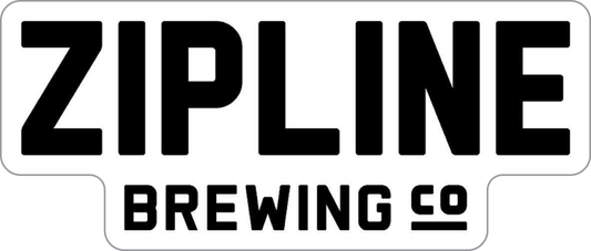 Zipline Beer Hall Custom Sticker